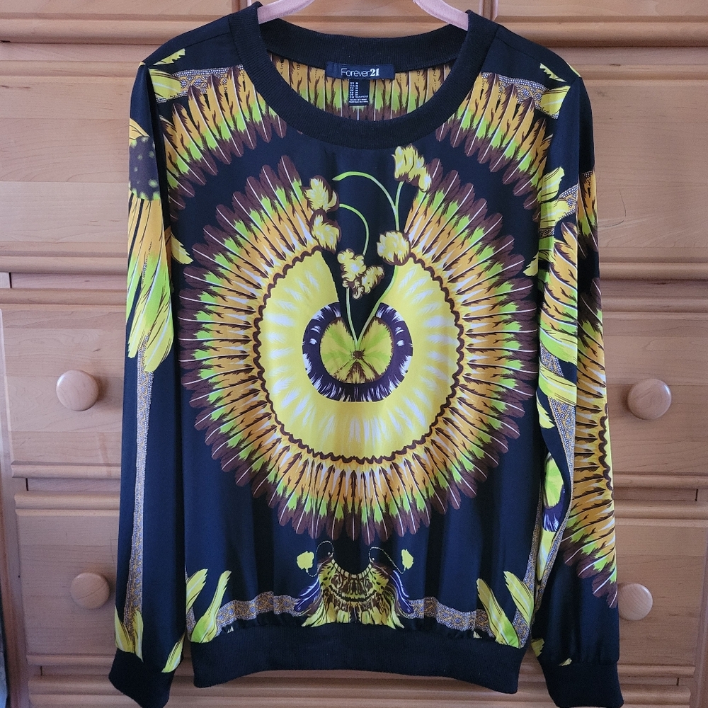 Forever 21 Vibrant Blouse